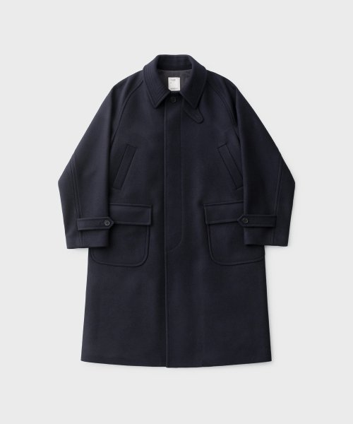 ANOTHER OFFICE Voyager Balmacaan Coat 2紺 ANOTHER OFFICE - 【残り一点】Voyager Balmacaan Coat