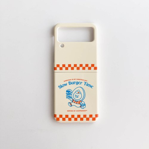 아보프렌즈(AVO FRIENDS) 슬로우 버거 타임 Z플립 케이스 - 25,000 | 무신사 스토어