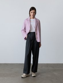 Cashmere Handmade Single Jacket Light Pink (JWCO2F904P1)