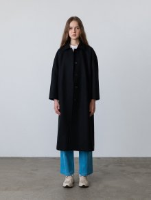 Cashmere Classic Volume Wool Coat Black (JWCO2F906BK)