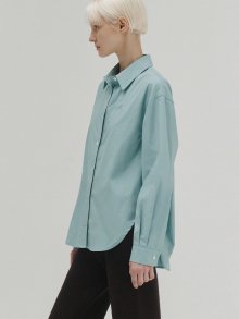 Cotton leeway shirt (pale blue)