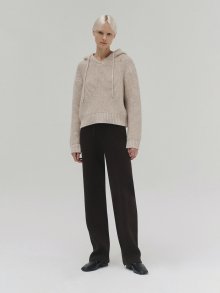 Aria hoodie knit (oatmeal)