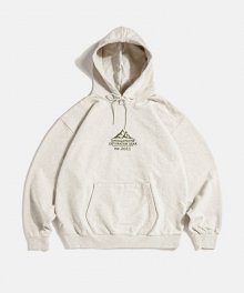 Expl. Logo Heavy Weight Hoodie Oatmeal Grey