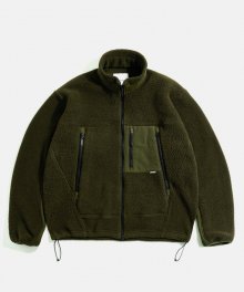 Hiker Fleece Jacket Moss Green