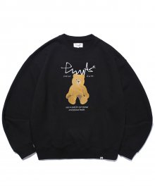 PHYPS® X MANFROMEAST BEARS CREWNECK BLACK