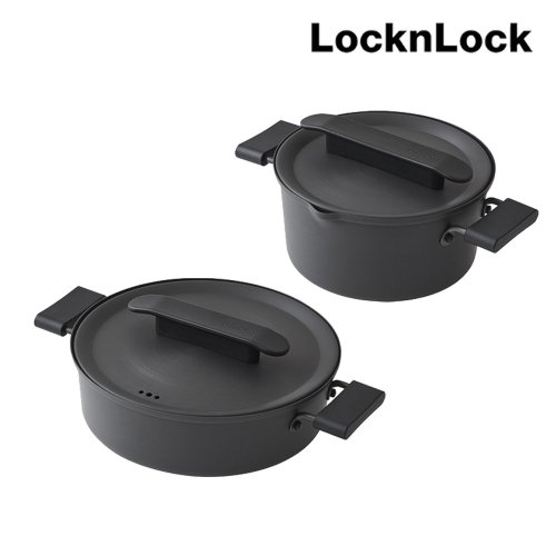 락앤락(Locknlock) 가벼워서 편리한 원쿡 냄비 2종 세트 (양수 18Cm+전골 22Cm) - 32,900 | 무신사 스토어