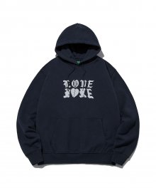 Love & Fake Hoodie_Navy
