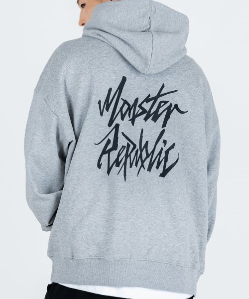 Серое худи Movement Logo Black
