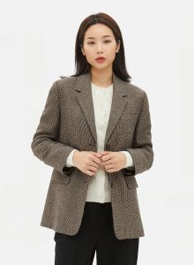 여성) 울블렌드 블레이저_MSC4KG2501