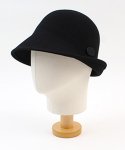 유니버셜 케미스트리(UNIVERSAL CHEMISTRY) French Wool Black Cloche Hat 클로슈햇