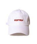 슬리피슬립(SLEEPYSLIP) [unisex]STR SLEEPYSLIP WHITE BALL CAP