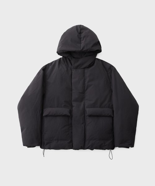 MUSINSA | ANOTHER OFFICE 2ND Goose Down Parka (Almost Black)