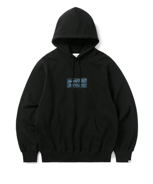 MUSINSA | thisisneverthat® Mural Hoodie Black