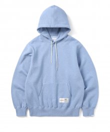 Overdyed Thermal Hoodie Blue