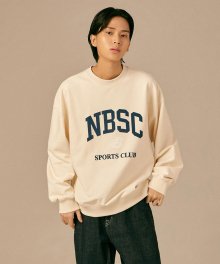 NBNCC43083 / UNI NBSC 맨투맨 VER.4 (CREAM)