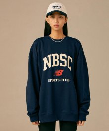 NBNCC43033 / UNI NB SPORTS CLUB 맨투맨 VER.3 (NAVY)