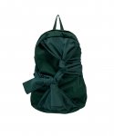 이우가마카라스(IUGAMAKARAS) Knotted Backpack (Peacock Green)