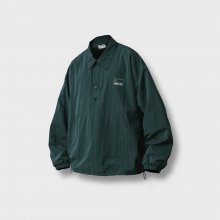 Rib Nylon Mesh PK Anorak - Green