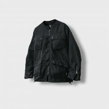 Utility Cargo Field Jacket - Black