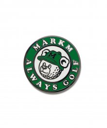 [GOLF] BEAR BALL MARKER GREEN