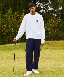 [GOLF] SIDE POCKET SWEATPANTS NAVY