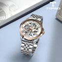 토르소(TORSO) T601M-RSS 라투메나 스켈레톤 오토매틱 다이아몬드 워치 메탈 남자 시계