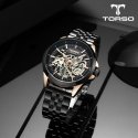 토르소(TORSO) T602M-BBB 그리페스 스켈레톤 오토매틱 다이아몬드 워치 메탈 남자 시계