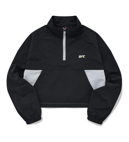 Свободный кроп-анорак UFC Active Woven (W) Black U4JKT3207BK