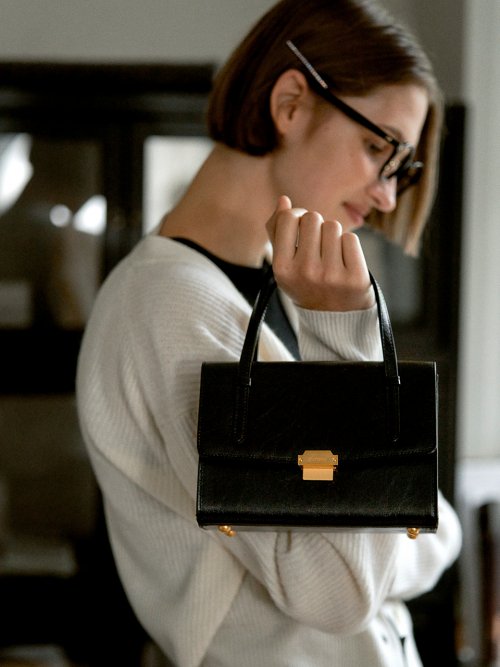 Black 2025 satchel bag