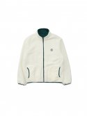 클럽액티비티(CLUBACTIVITY) Reversible Fleece Jacket Ivory