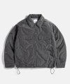 Padded CPO Blouson Jacket Charcoal