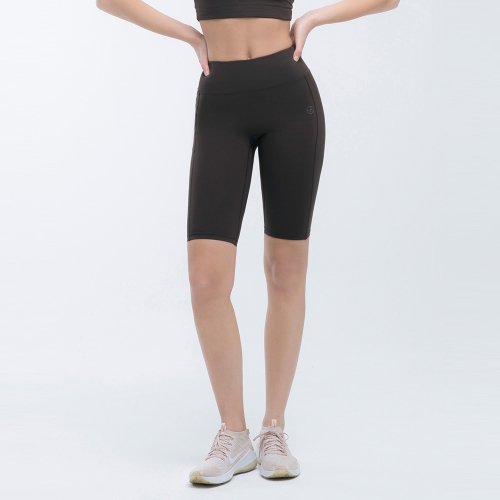 barrel fit easy up cropped леггинсы coffee коричневый (BI1WFLG52CFB)