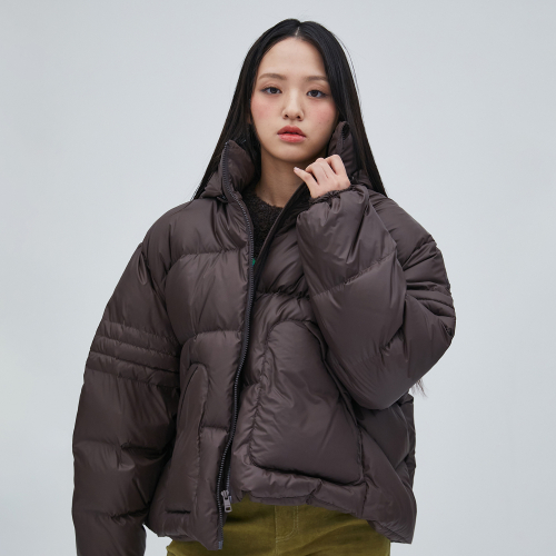 ОВЕРСАЙЗ GOOSE ПУХ КУРТКА BN4NK001