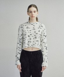 CLOUDY LOOSE KNIT TOP (ivory)