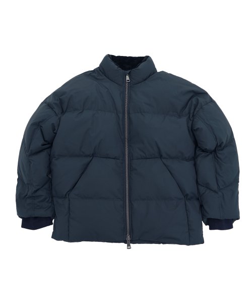 Унисекс короткий пуховик RDS Navy