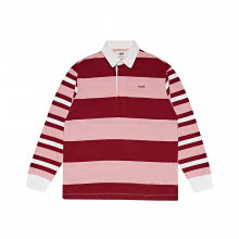 STRIPE RUGBY SHIRT (PINK)