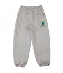 STAR WIDE JOGGER PANTS_GREY