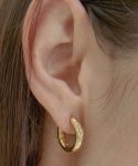 아프로즈(APHROSE) 해달 팬던트 볼드 원 원터치 귀걸이