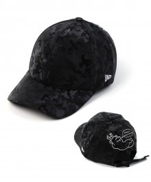 FOREST CUBE Camo Leather Ballcap 카모가죽볼캡