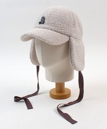 BKThunder Ivory Fleece Earflap Cap 귀달이모자