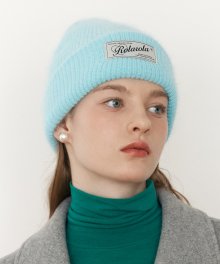 ANGORA BEANIE LIGHT BLUE