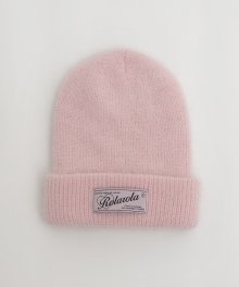 ANGORA BEANIE LIGHT PINK