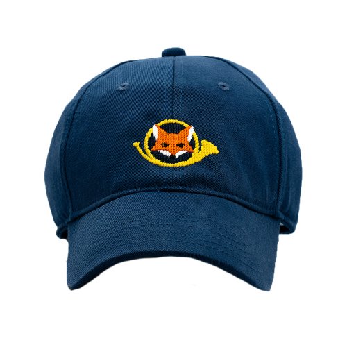 Adult`s Hats Fox Horn on Navy