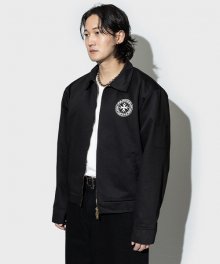 Logo Work Jacket (BLACK)