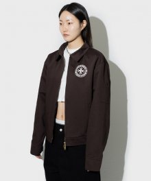 Logo Work Jacket (BROWN)