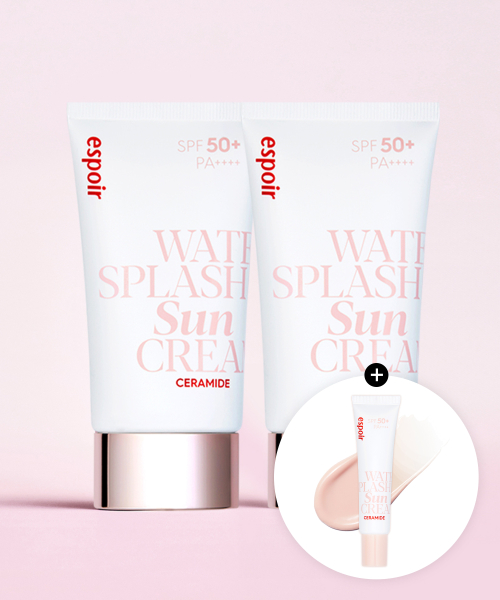 에스쁘아() [1+1/총2개] 워터 스플래쉬 선크림 세라마이드  2개입 상품 이미지