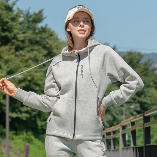 Унисекс теплое флисовое худи на молнии Ver.2 DTU2W-5083, 2 colors