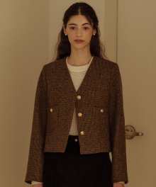 Premium merino wool jacket_Brown