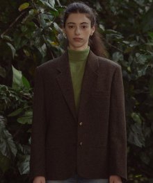 Sandra wool jacket_Brown