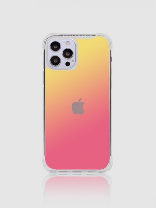 디자인스킨(DESIGNSKIN) 아이폰 피닉스 프로 컬러 케이스-선셋 - 후기 | 무신사